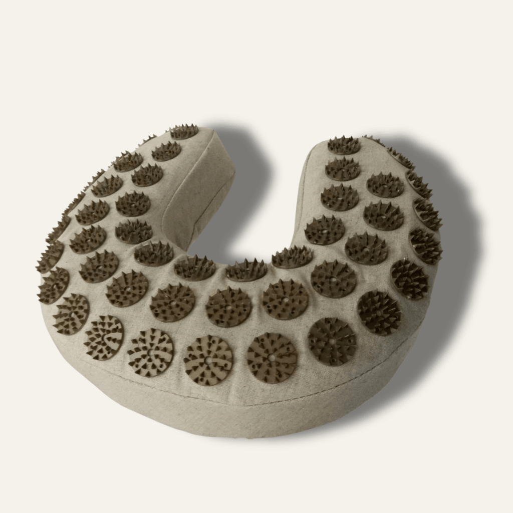 The CloudRest: Organic Linen Neck Pillow - Cirrus Haus