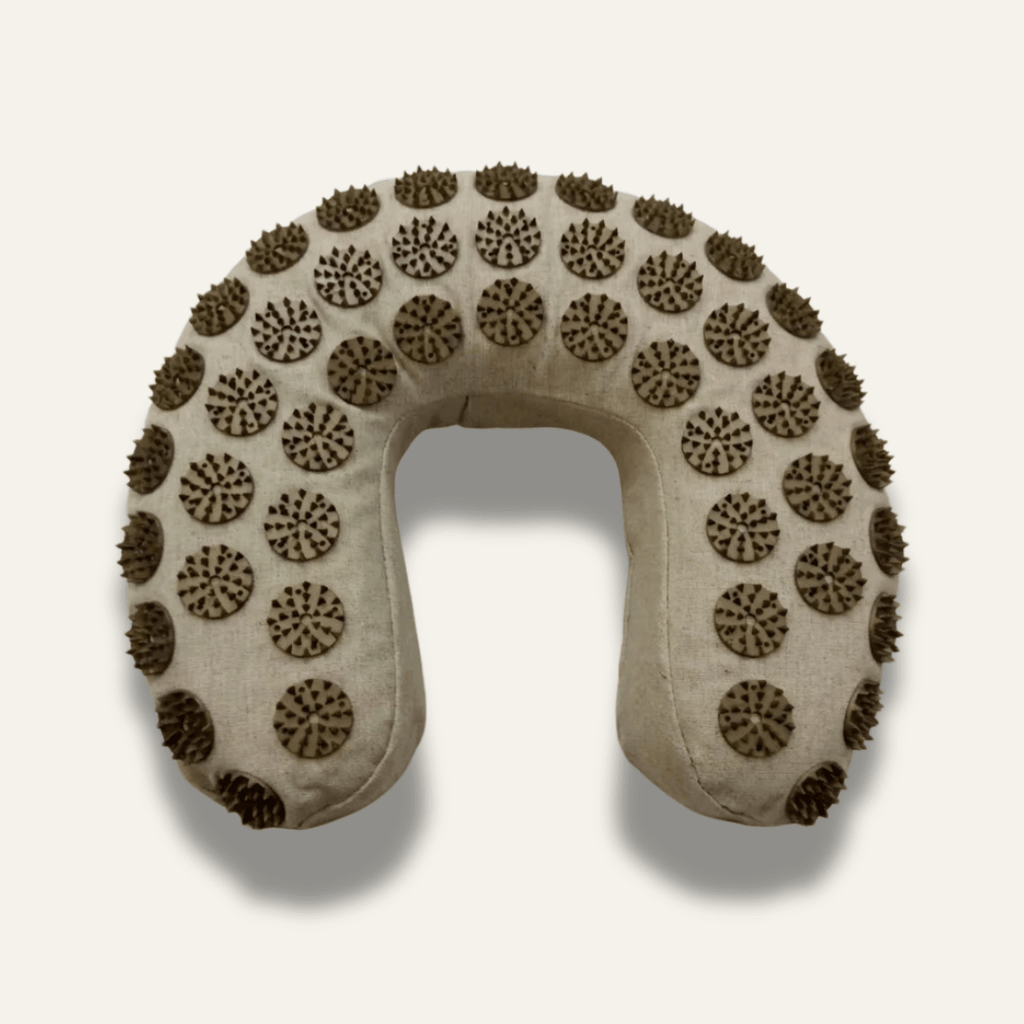 The CloudRest: Organic Linen Neck Pillow - Cirrus Haus