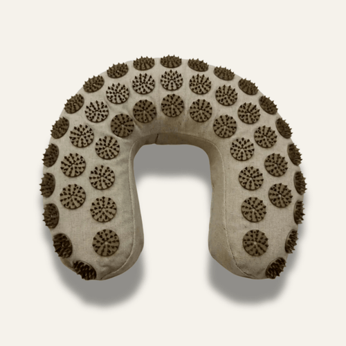 The CloudRest: Organic Linen Neck Pillow - Cirrus Haus