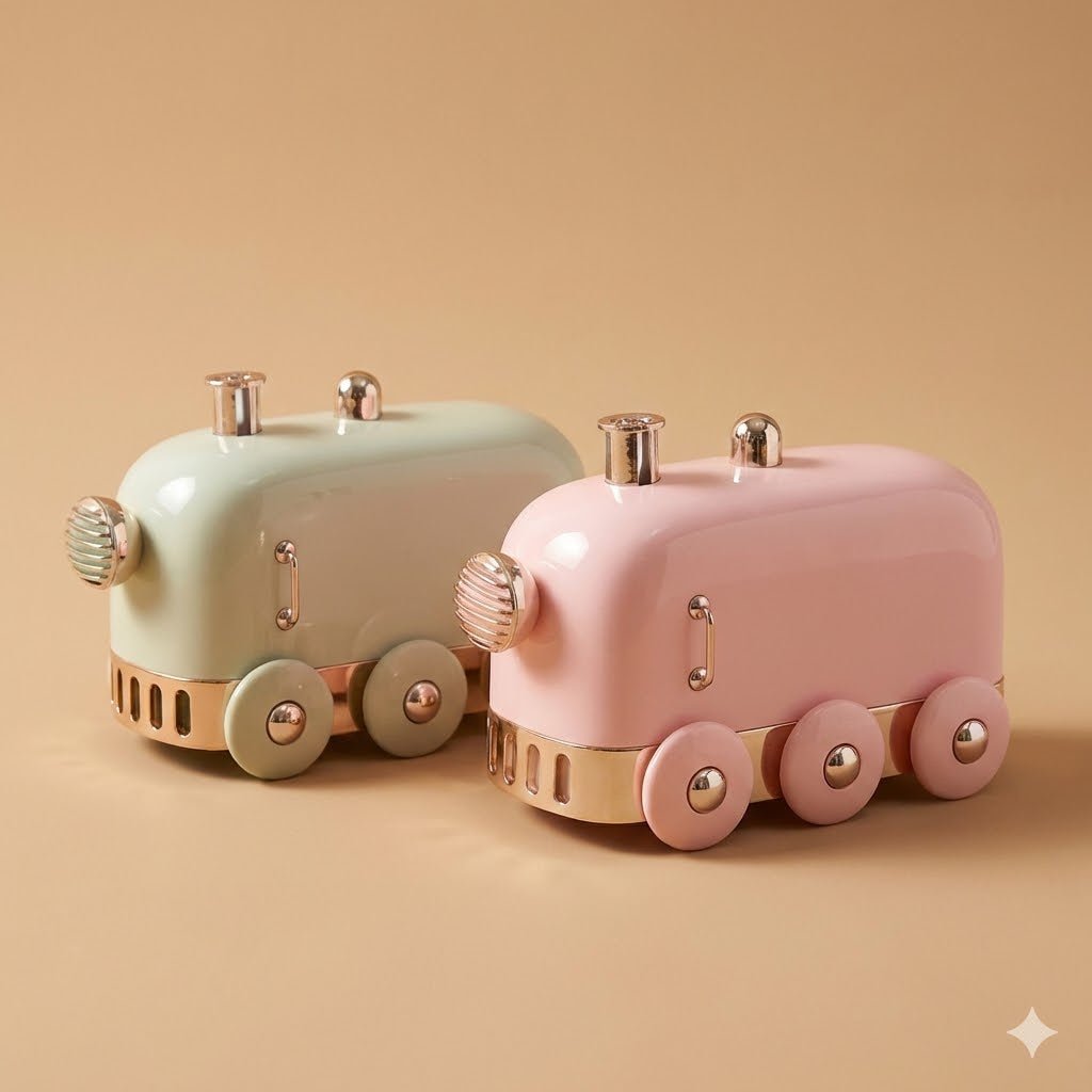The Nostalgia Express: Retro Train Humidifier - Cirrus Haus
