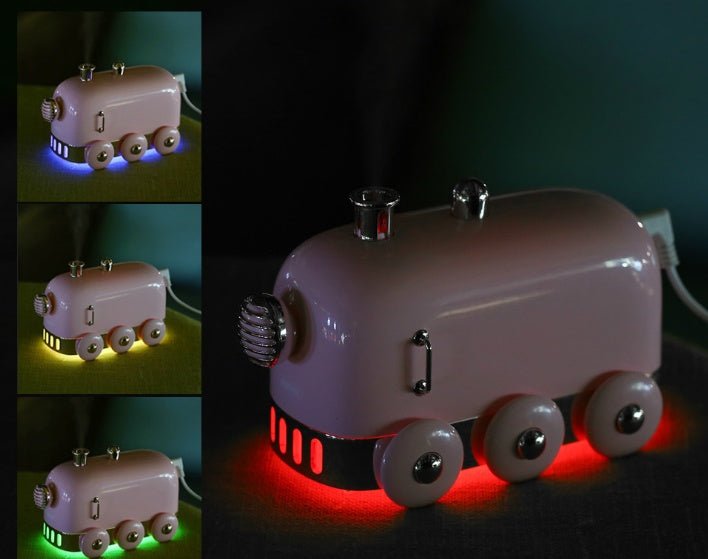 The Nostalgia Express: Retro Train Humidifier - Cirrus Haus